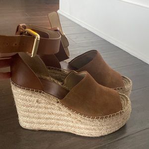 Marc fisher adalyn espadrille wedge